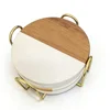 White round