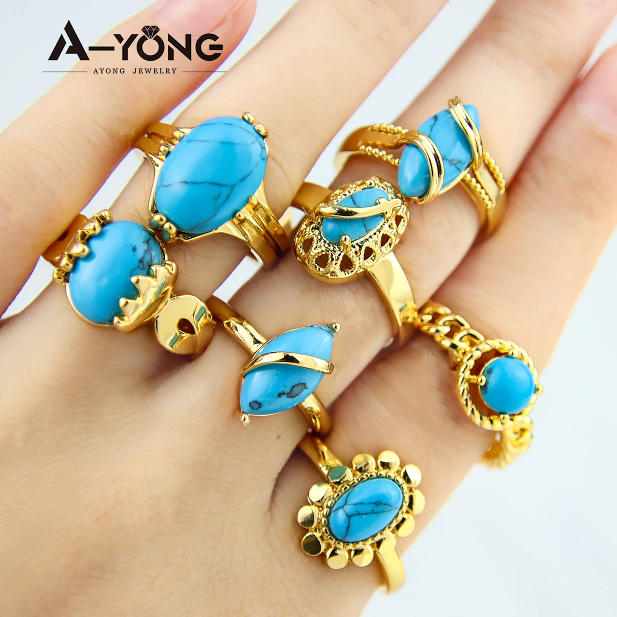 Fashion Jewellery Wholesale Fashion Rings Ayong Fashion Jewelry