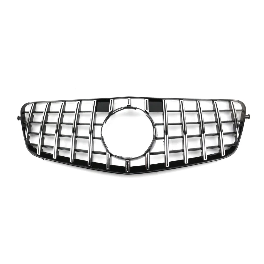 product tiypeor car front gt grill for mercedes benz e class w212 2014   2016 silver grille-3