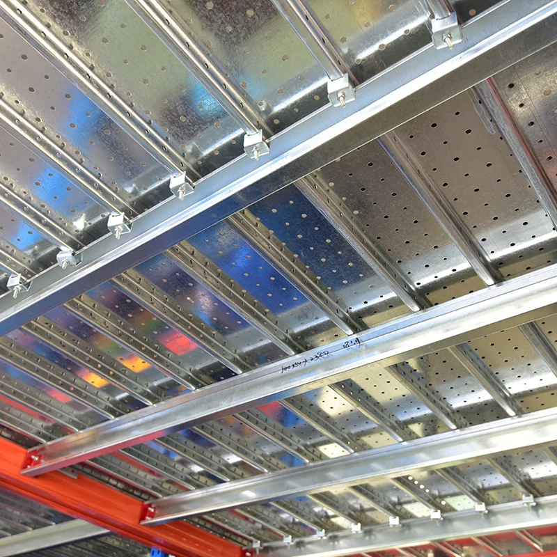 Customized Heavy Load Mezzanine Floor Rack Warehouse Shelf Racking System Large Load Capacity Warehouse Storage Steel Modern