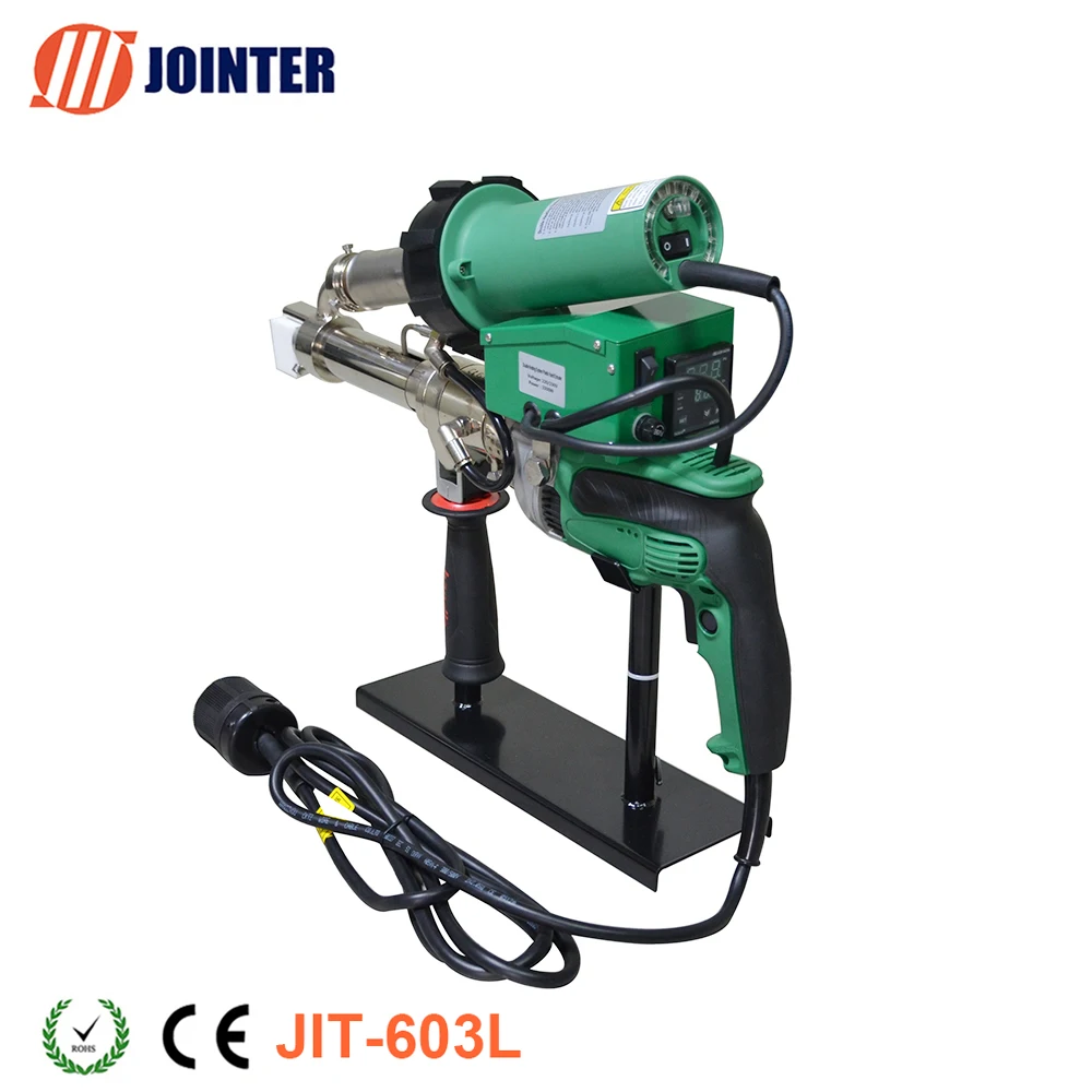 3400W HDPE Liner Extrusion Welding Gun Portable Hand Plastic Pipe Extrusion Machine