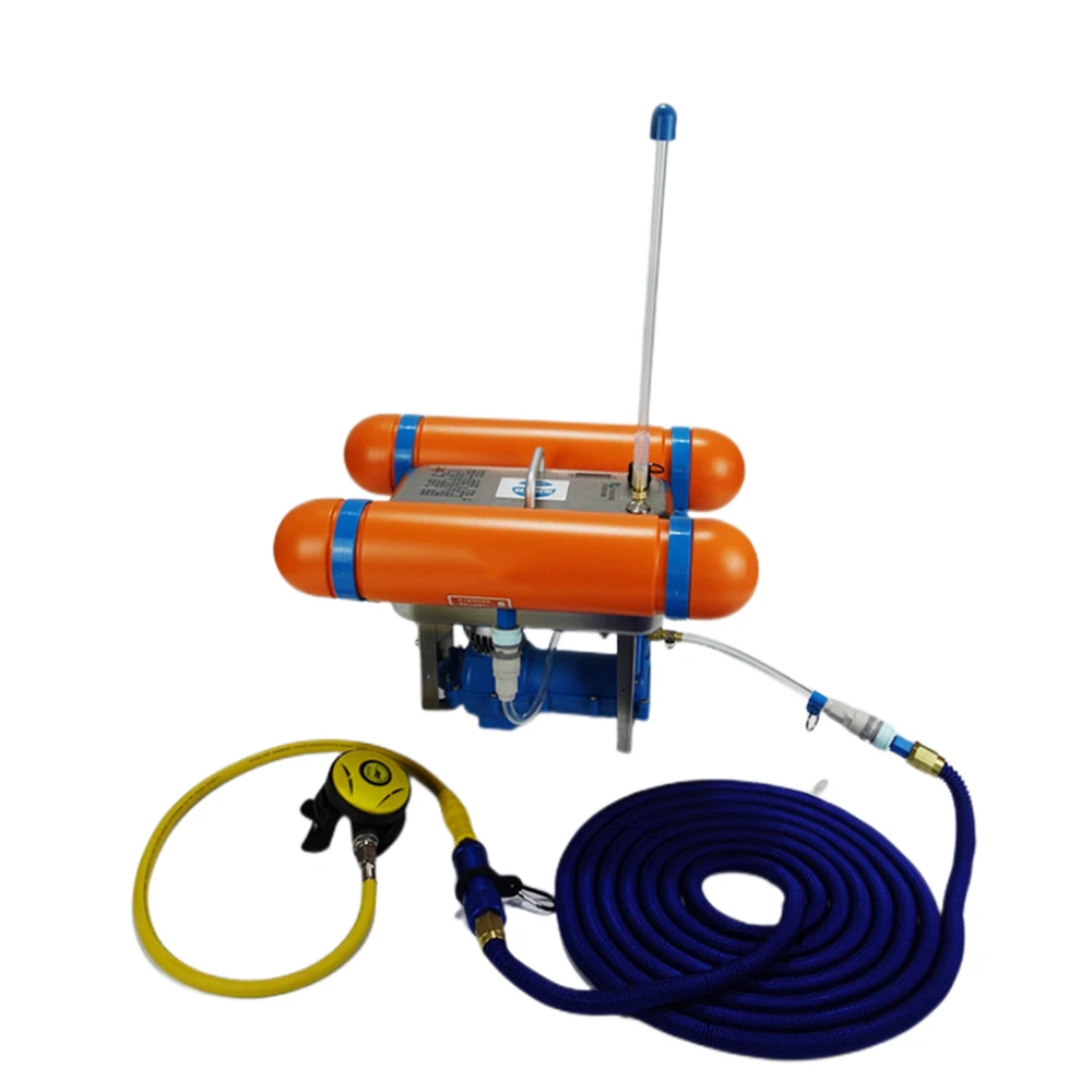 Portable Hookah Diving Compressor With Scuba Air Breathing System And