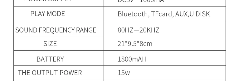 2021 amazon best selling products in u s a Sports 15 w blue tooth speaker waterproof portable blue tooth speaker wireless - ANKUX.COM