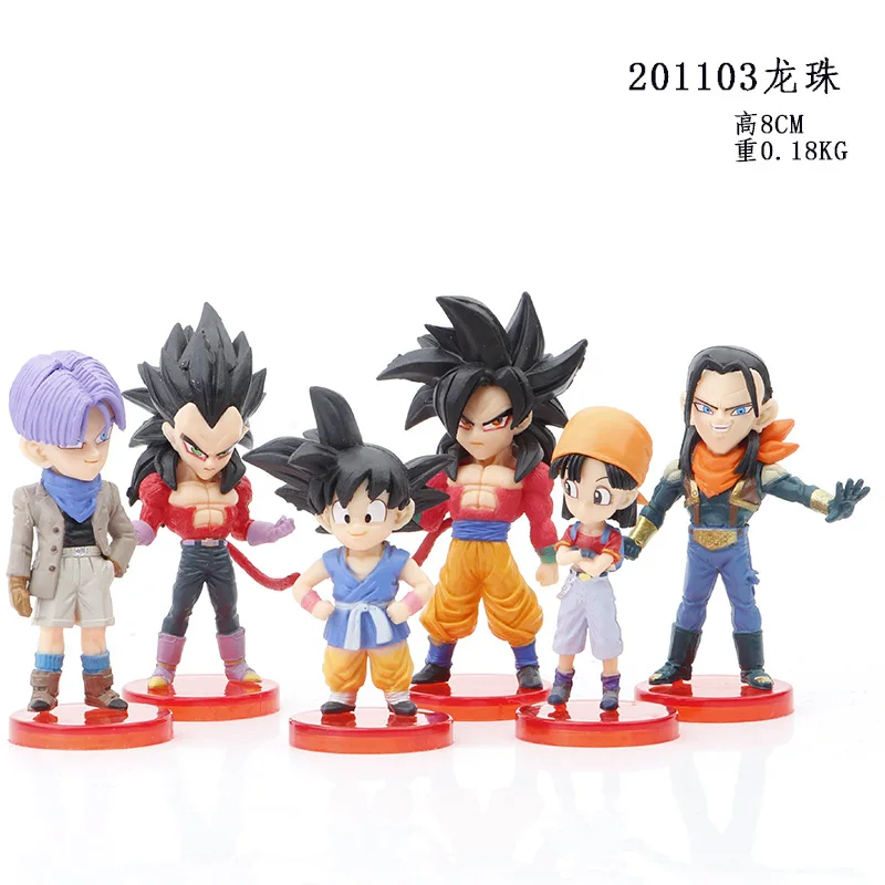 Novelty Anime Dragonball Gt Action Figure Manga Dragon Balls Gt Super