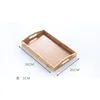 Bamboo plate 38-25-5cm