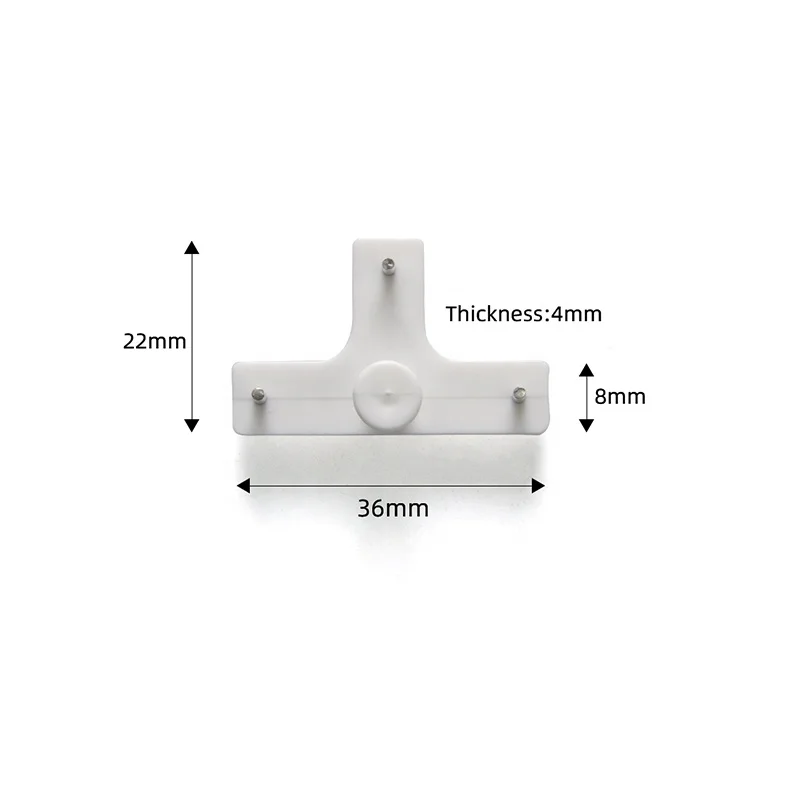 New Design T Shape Reinforced Trace Less Nail Plastic Hard Wall Hook