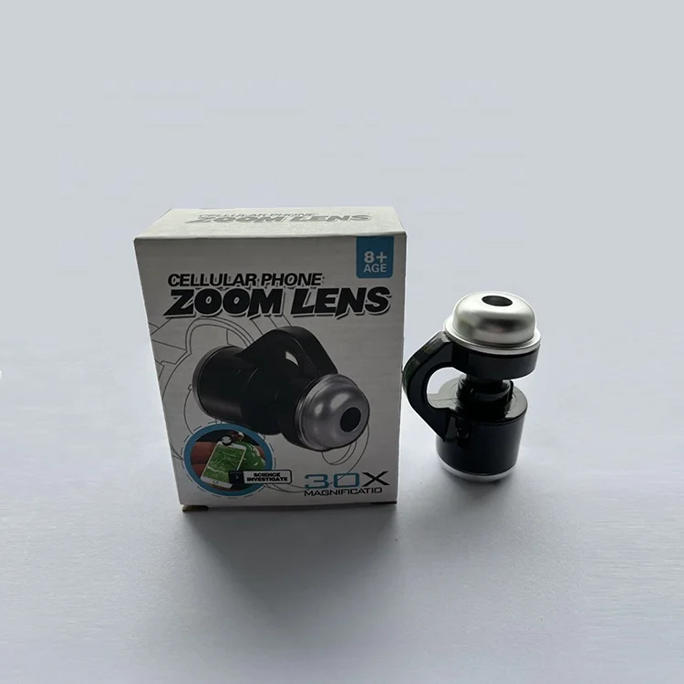 Портативный 30X зум-камера для телефона Микроскоп светодио дный ювелирный Лупа микроскоп для мобильного телефона