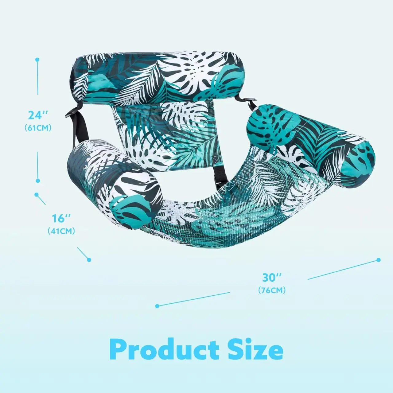 Ready Stock Promotional Inflatable Swimming Pool Floating Bed PVC Swimming Hammock air Swimming Pool Float Bed
