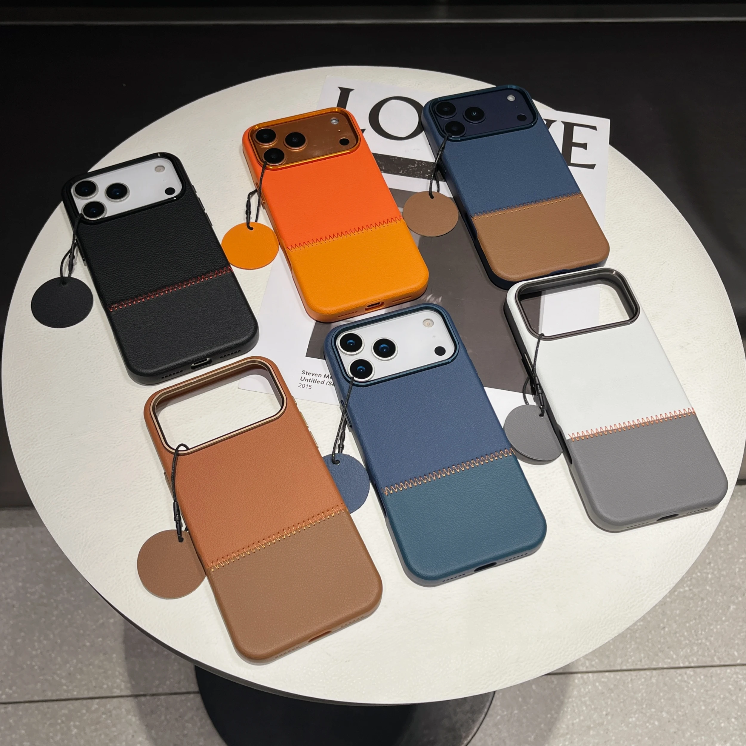 Wholesale Luxury for iPhone 17 16 Plus Pro Max Magnetic Phone Case High Quality Durable PC Cover Solid Color Matte Wireless Case