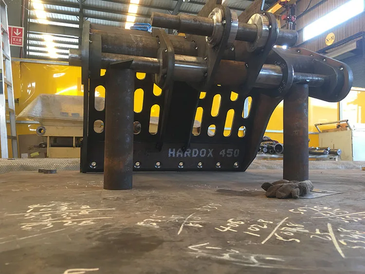 Factory Excavator Demolition Grab For Dx480 Sandstone Grab Attachment