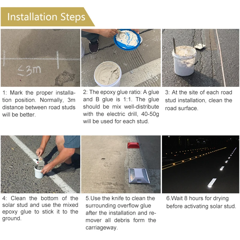 Uk Road Stud Reflective Cat Aluminum Glass Mark Polycarbonate