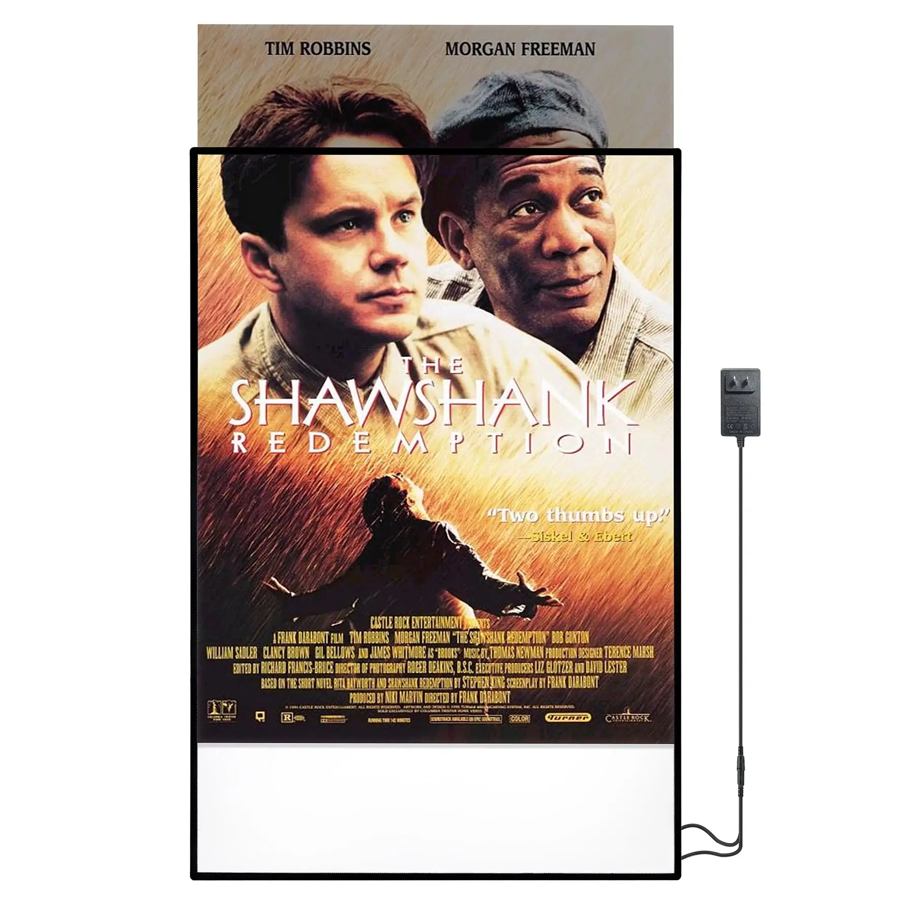 Slim A2 A3 A4 Led Backlit Frame Movie Poster Wall Mounted Desktop Stand