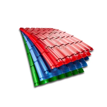 PPGI Color Coated zinc metal for Roof Panel Tile Prepainted Galvanized Corrugated Steel Iron Metal Roofing