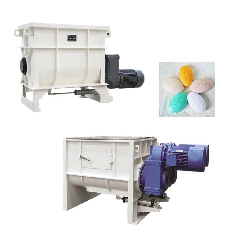 Solid Toilet and Laundry bar Soap Making Machine with Big Capacity