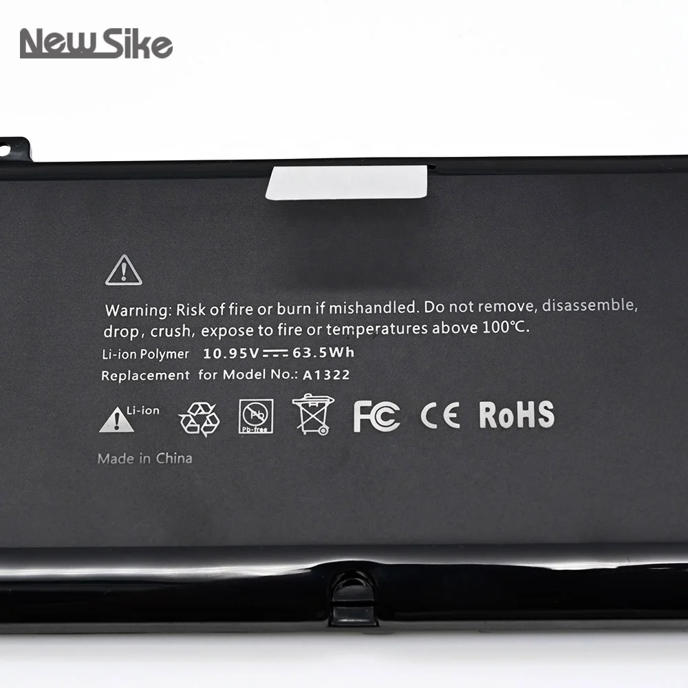 Высококачественный Новый Сменный аккумулятор 5800 мач A1322 для MacBook Pro 13 дюймов A1278 2009 2010 2011 2012 Аккумулятор