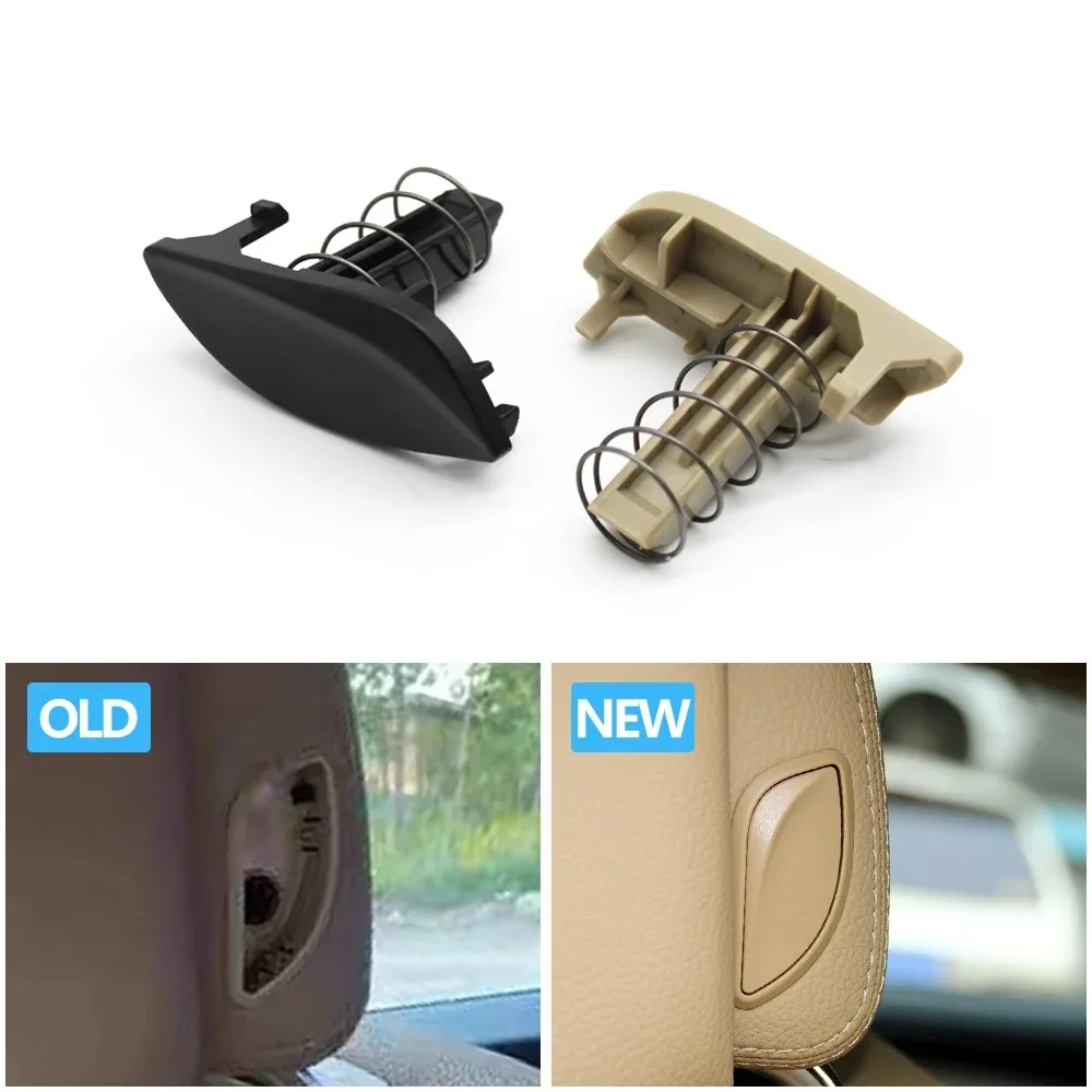 Car Front Seat Headrest Button Adjustment Switch Cover For Bmw 5 7 5gt