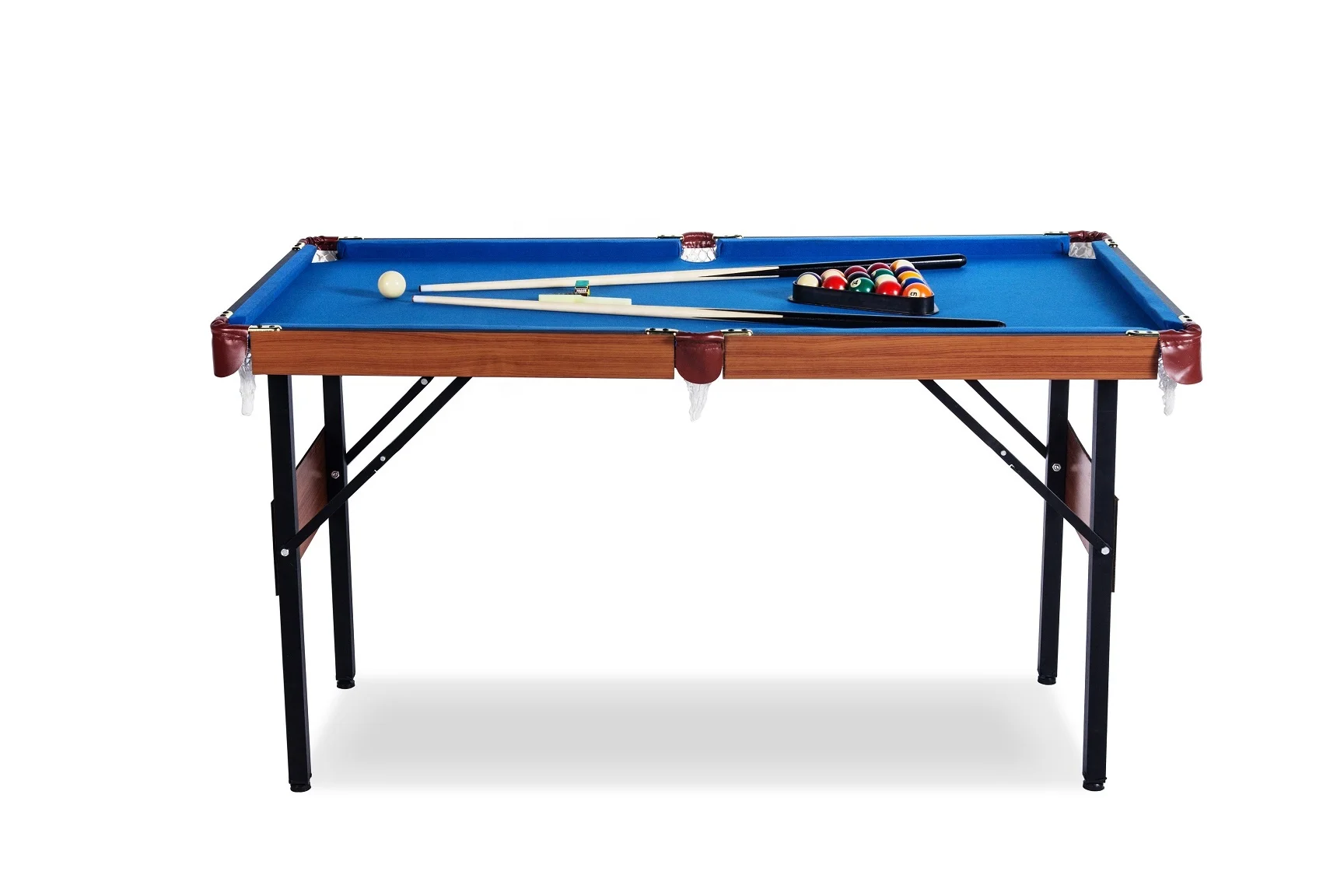 4.5ft дешевые мини снукер бильярдные столы откидная ножка детская игра бильярдный