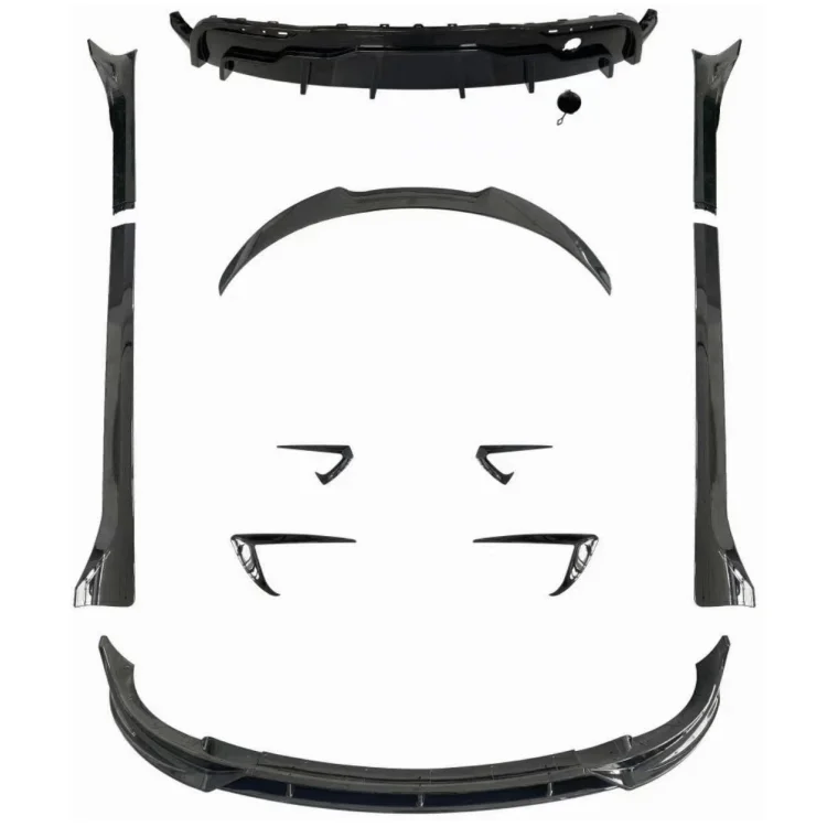 Model Y Front Lip Rear Spoiler Fast Aero Kit For Tesla Model Y - Buy 