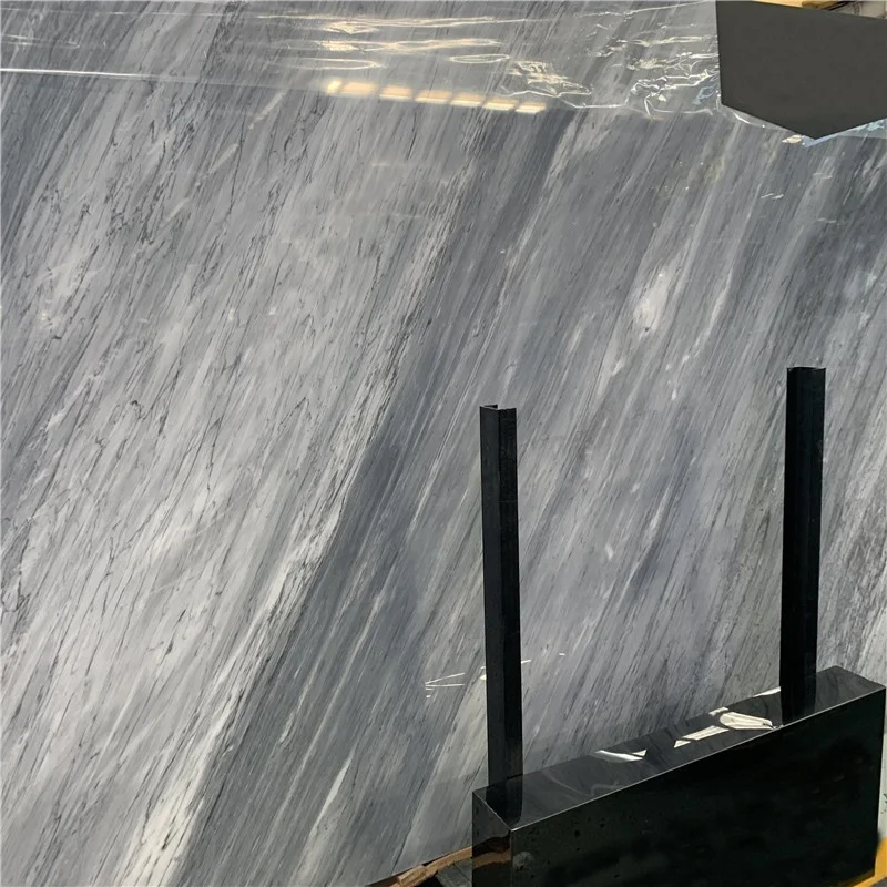 product good quality grey marble for bathroom wall and floor natural grey marble tiles for tv background wall-2