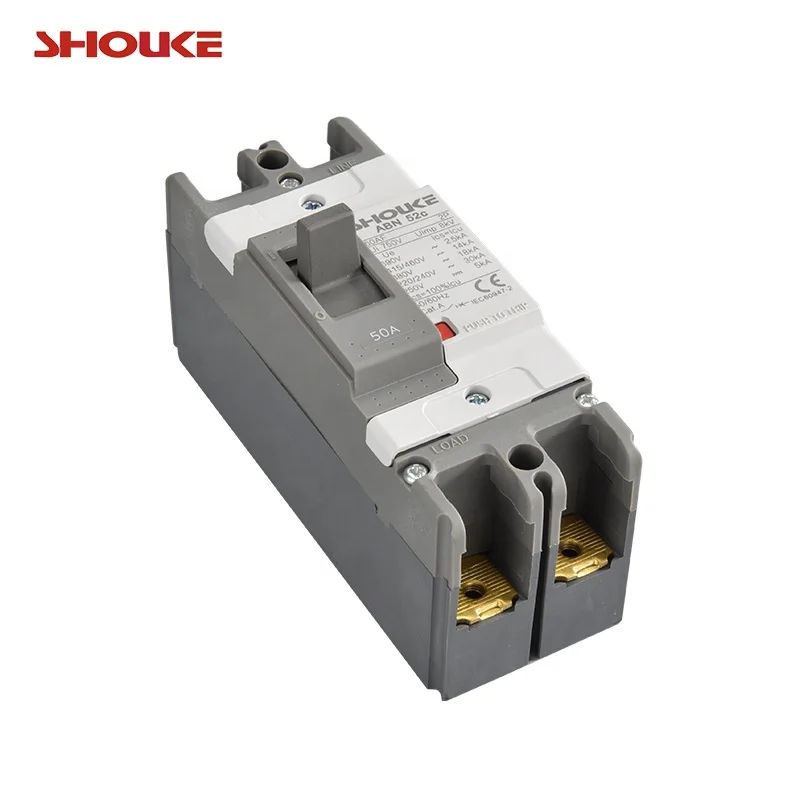 Shouke 2P Mccb 30amp Circuit Breaker Single Phase 15A 20A 30A ABN Low Voltage Moulded Case Circuit Breaker