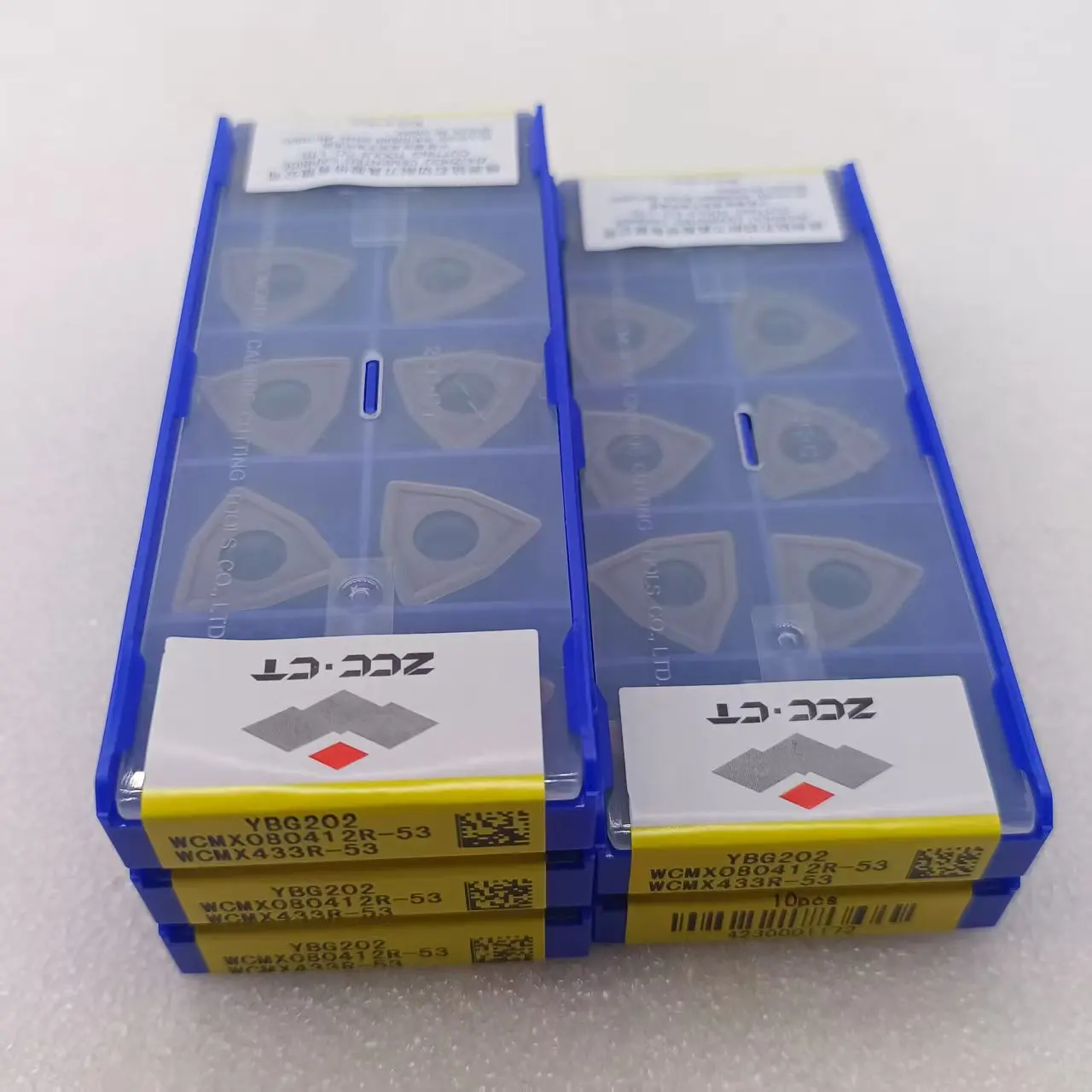 ZCC.CT U Drill Inserts WCMX WCMX433 WCMX080412 Carbide Drilling