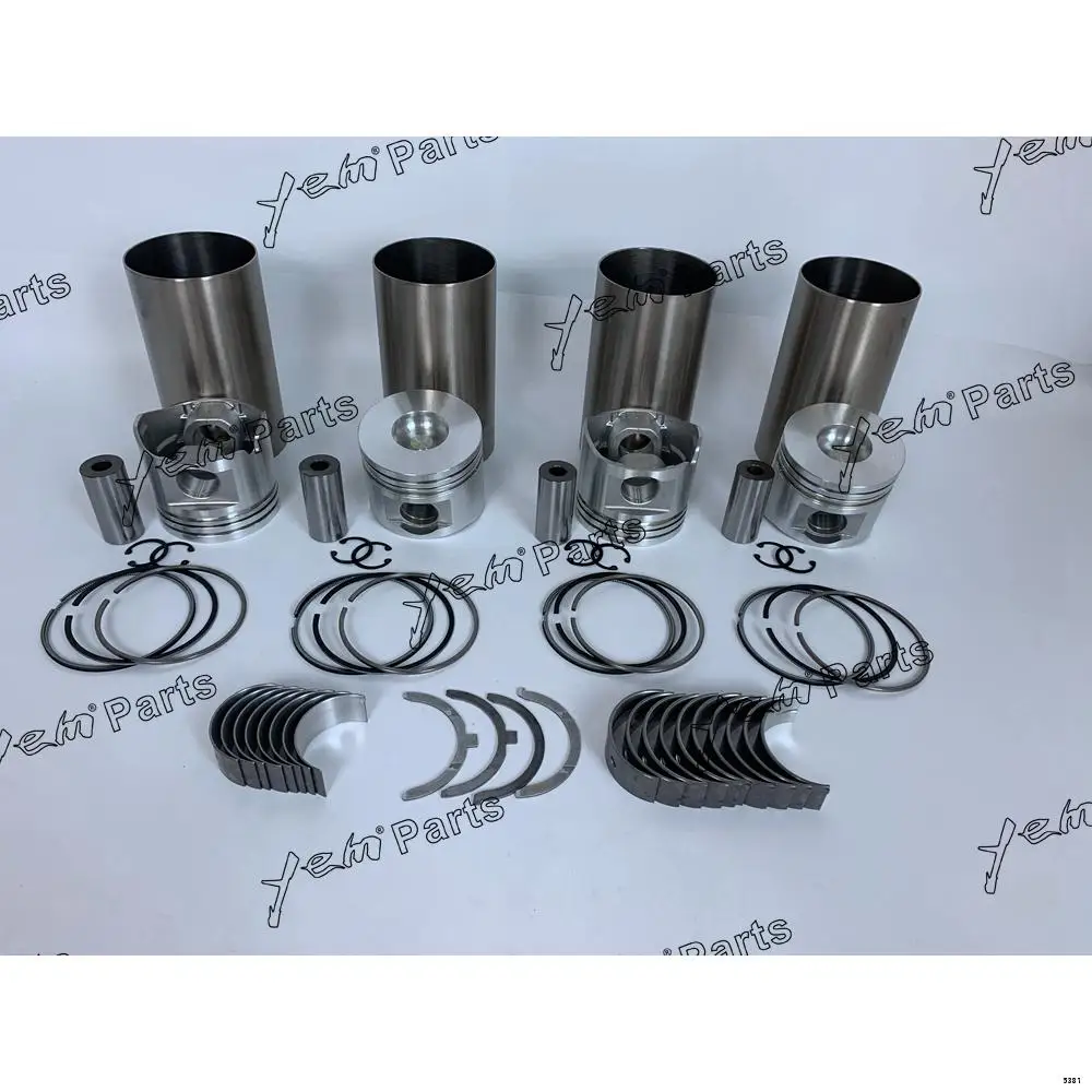 15B Repair Kit With Cylinder Bearings Piston Rings Liner for Toyota