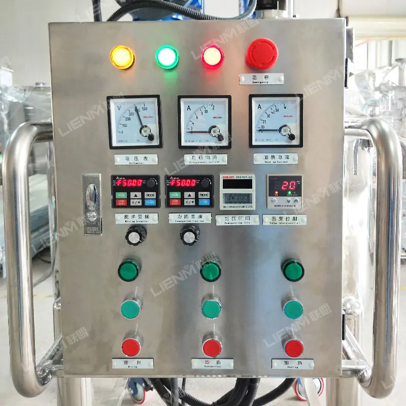 Factory Customized Electric Heating Liquid Mixing Tank With Agitator Liquid Soap Laundry Detergent Mixer Making Machine