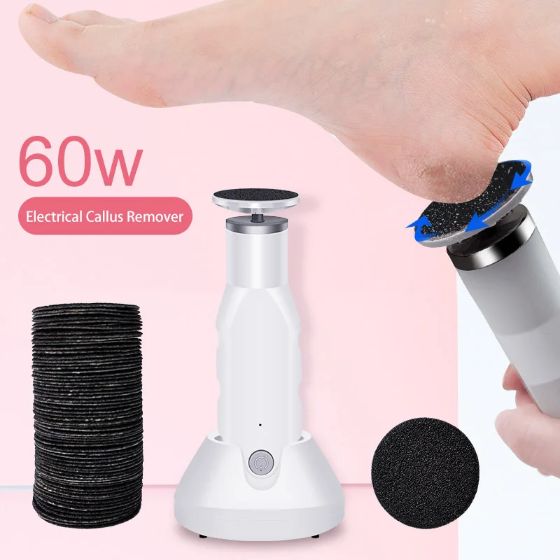 High Power Rechargeable Battery Foot File - Callus Remover