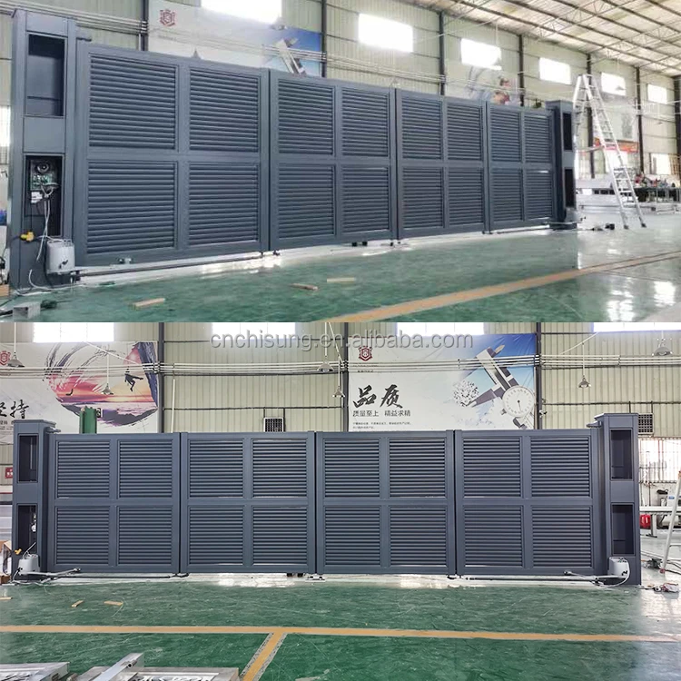 Weight Less Gate Models Automatic Curved Swing Gate DC24V Max Gate Weight:750kg with Limit ...