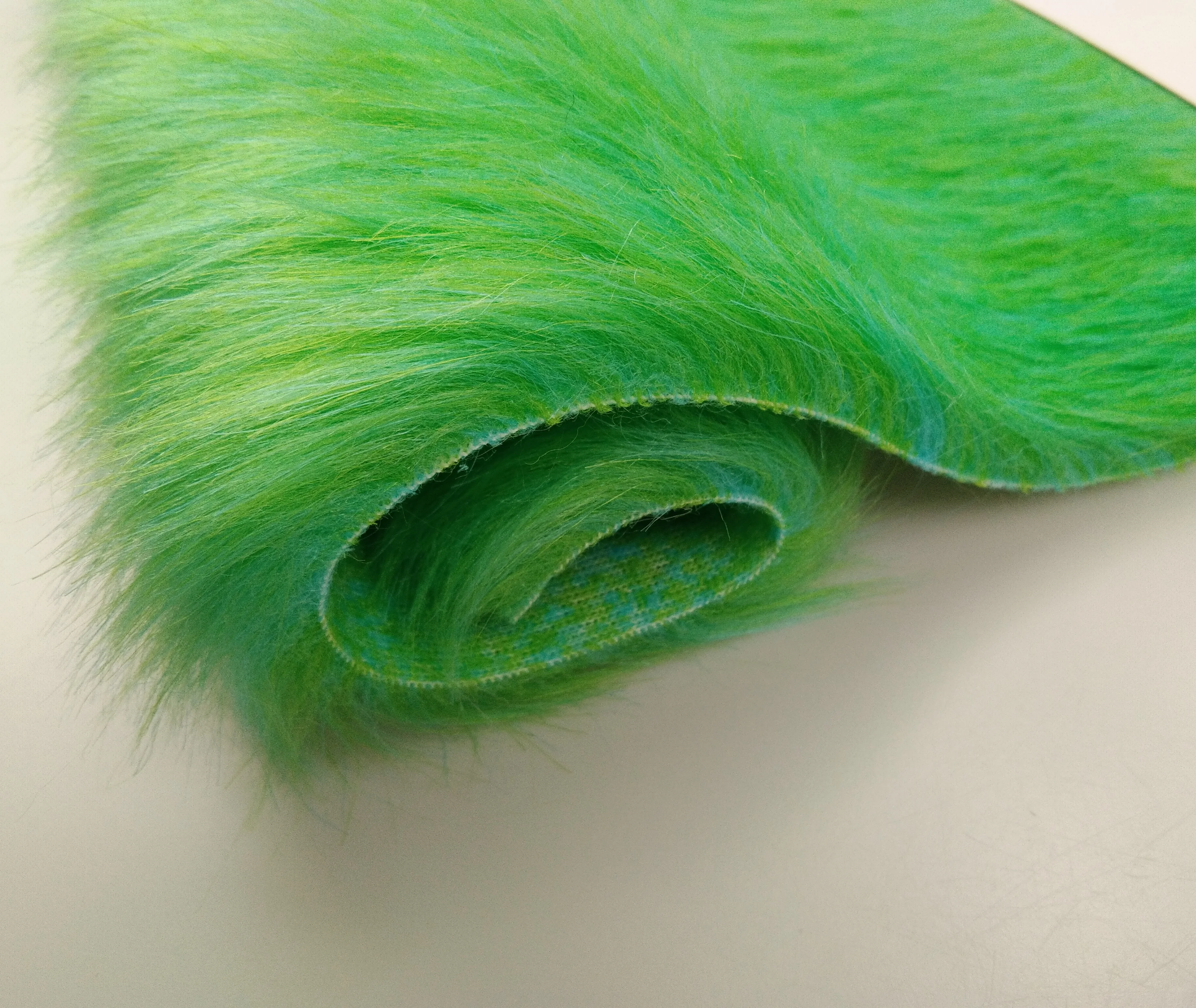 Popular high quality  jacquard long pile acrylic faux fur fabric for garment/carpet /home textiles /Toy