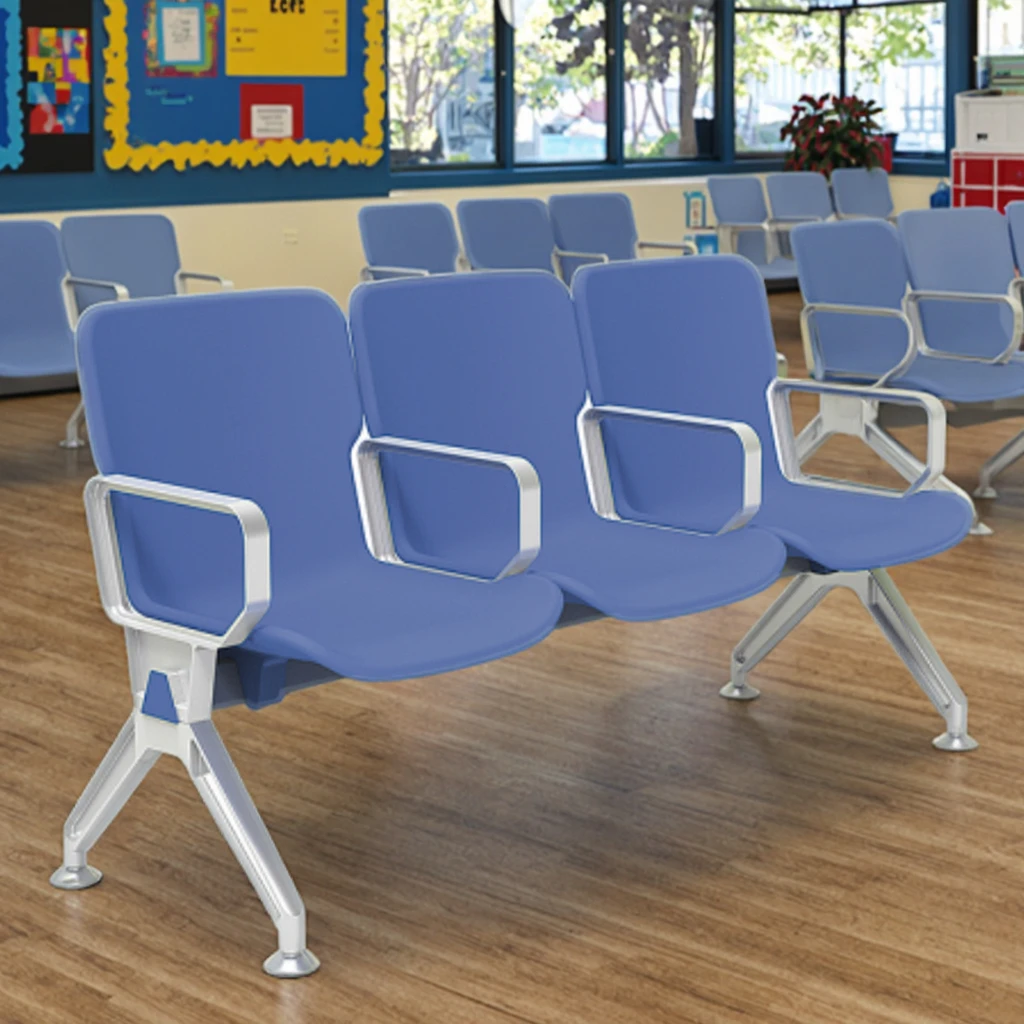 Durable Steel Modern Hospital & School Reception Room Furnishings for Corporate Interior Design 3