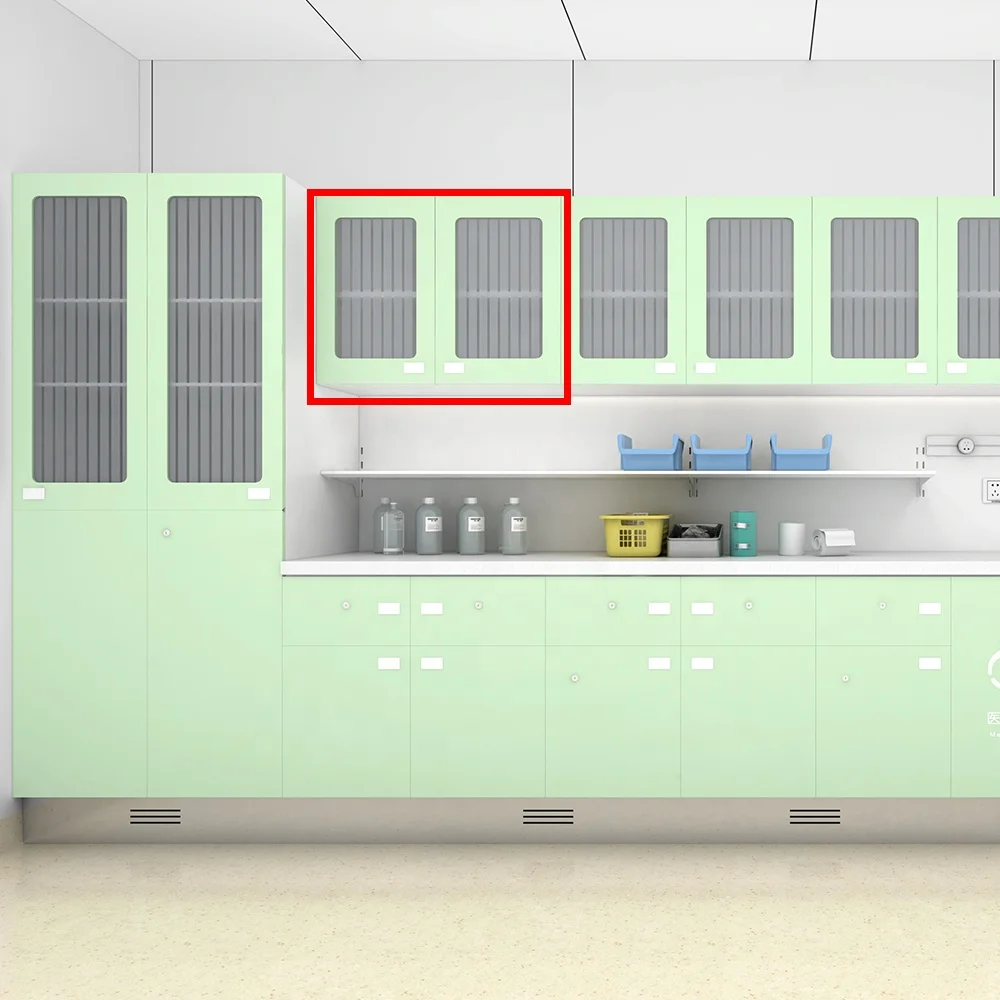Hot Sale Transparent Stainless Steel Medical Cabinet Wall Mounted for Anti-Bacterial Medicine Storage Modern for Dining 4