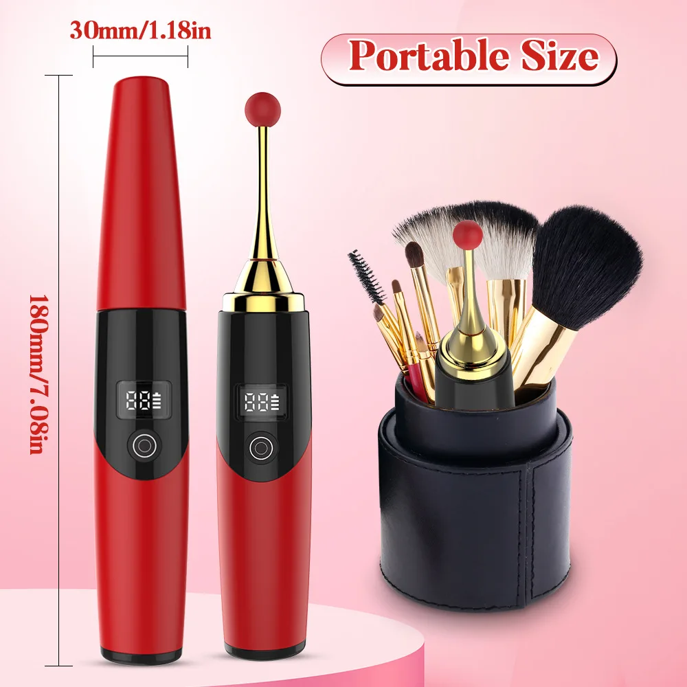 Vibromasseur à 12 fréquences de vibrations puissantes pour la stimulation clitoridienne, jouet sexuel pour adultes avec écran LCD pour l'orgasme féminin, massage du point C_voghion.com