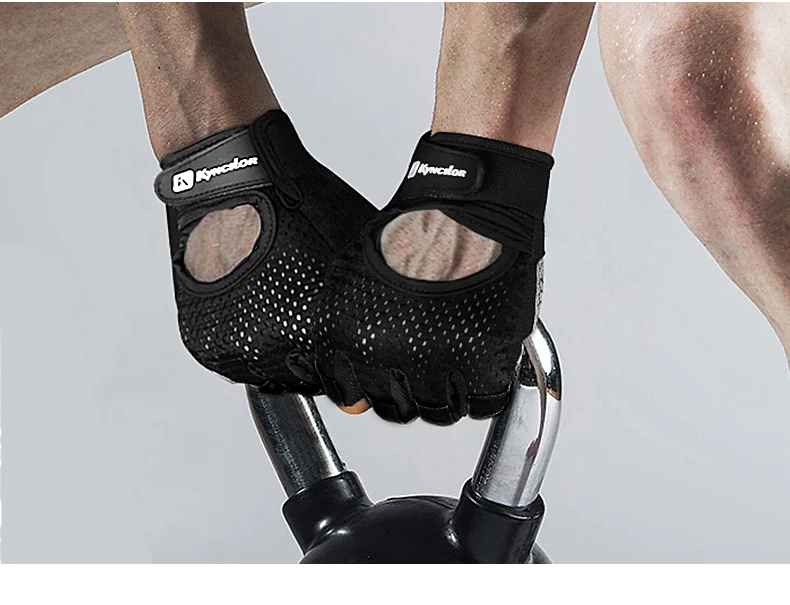 Fingerless Weightlifting Gloves For Gym Men Women Training Sports