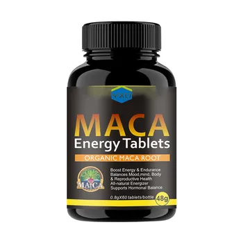 OEM Men Energy Tablets Oem Natural Booster Power Tablet Energy Enhancing Herbal Pill Dietary Supplement Maca tablets