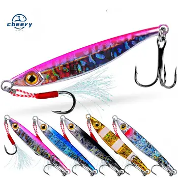Cheery Shore Cast Fishing Lure Slow Shaking DUO Jigbait 15g Artificial Lead Jig Bait for Saltwater Fish & Bass – Metal Jig – view 2