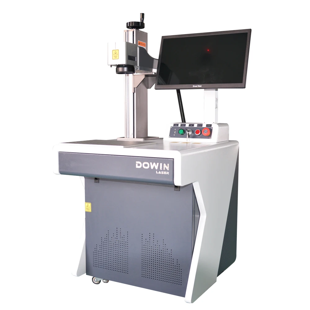 Name plate laser engraving machine 20w fiber laser marking machine for