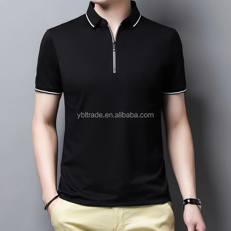 Wholesale 100% Cotton Men's Polo Shirt Embroidery Logo Men Polo Luxury ...