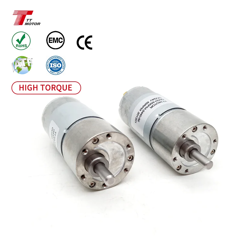 Produktbild von GM37-555 DC-Getriebemotor – 24V, Bürstenbehaftet, Hohes Drehmoment, Mit Lochwelle, Für Kaffeemaschinen & Co.