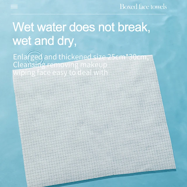 Disposable Baby-Safe Facial Towels Thickened Wipes Paper Box Set Low Price