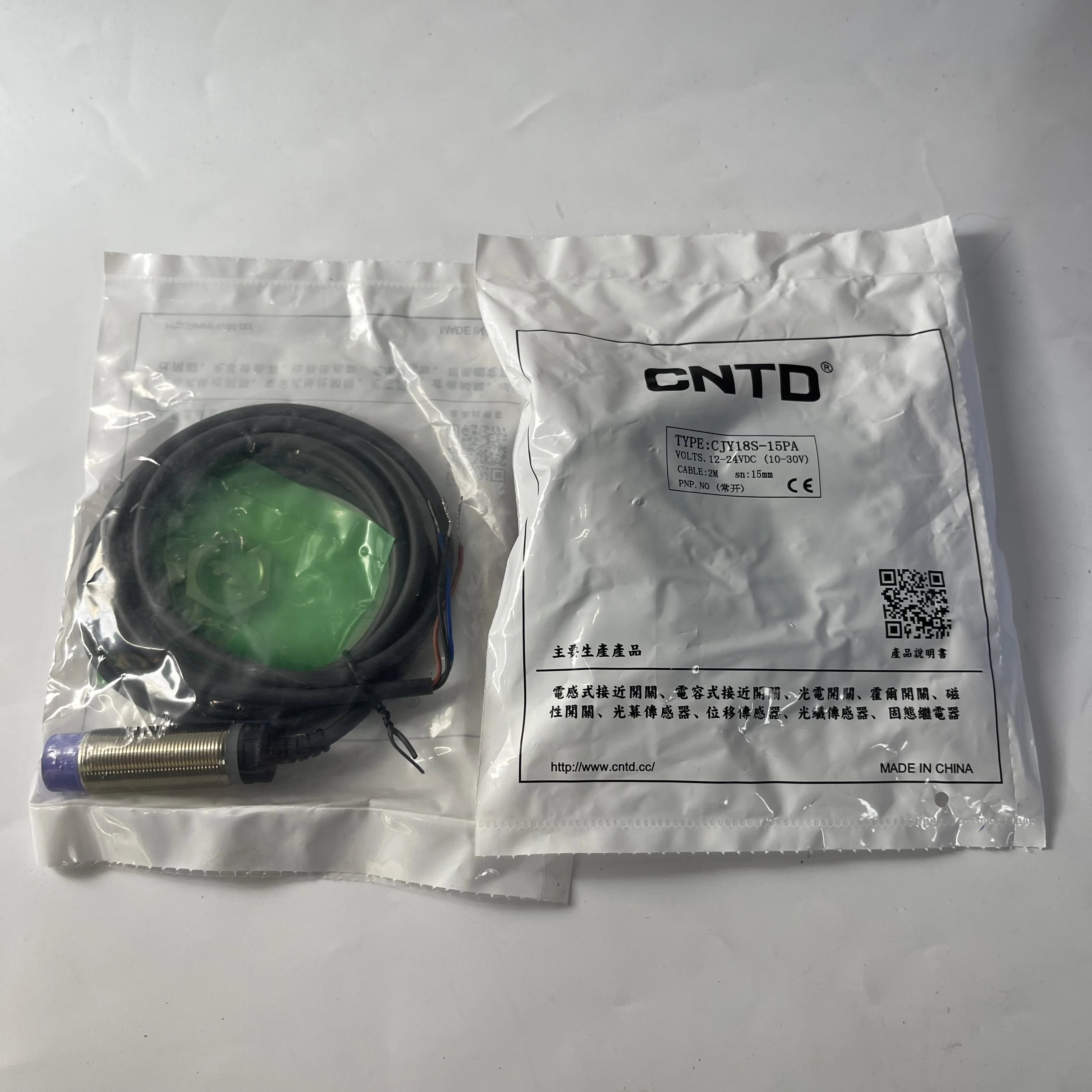 CNTD Inductive Proximity Sensor CJY18S-15PA CNTD Inductive Proximity Sensor CJY18S-15PA
