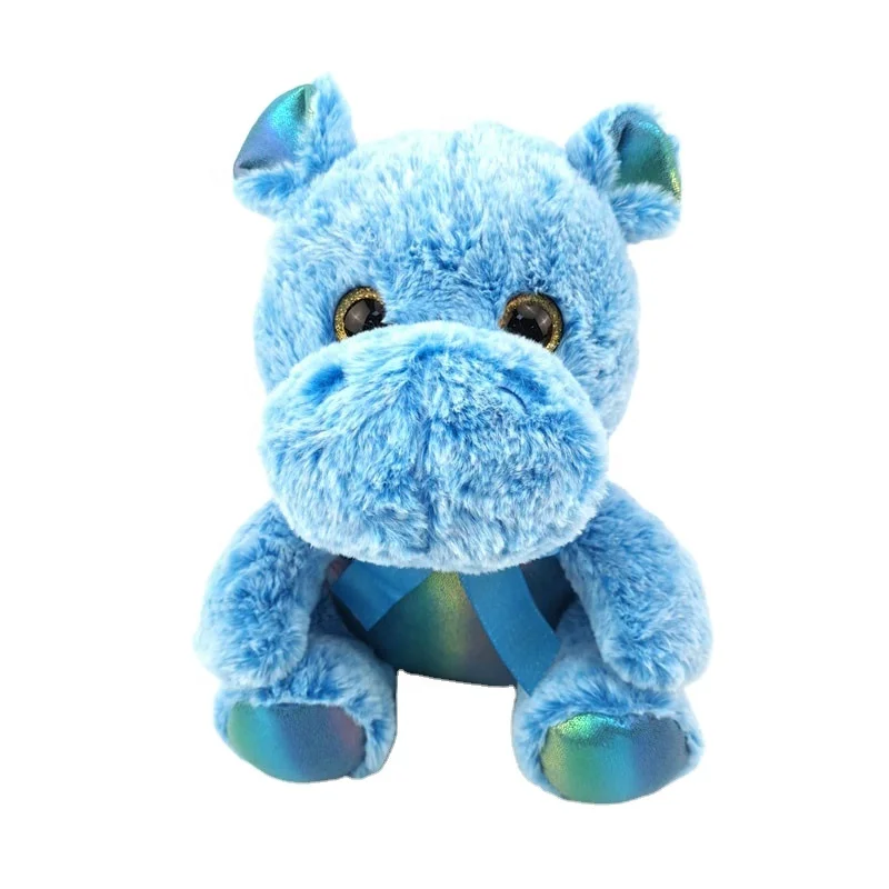 blue hippo plush