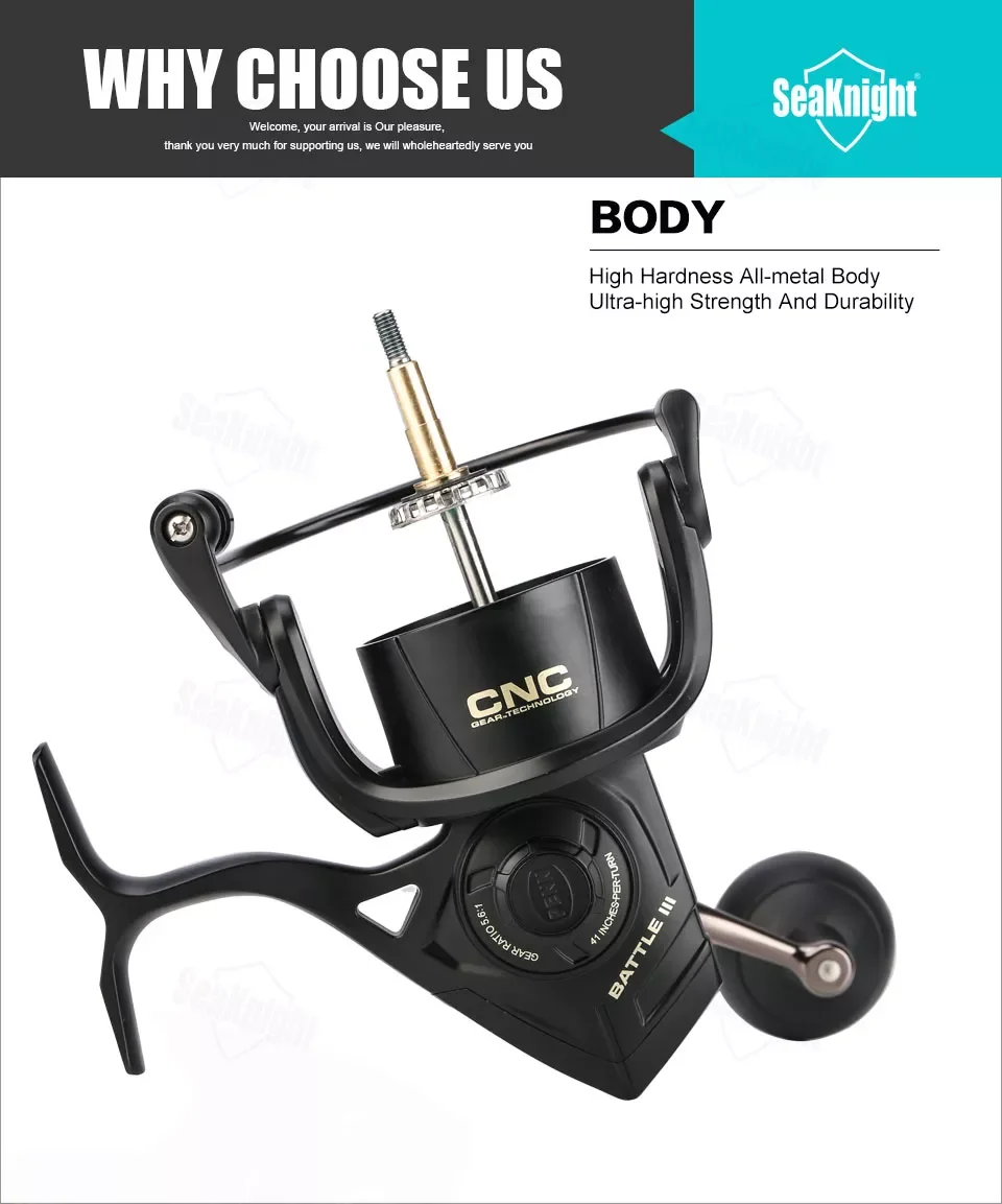 Penn Battle Iii Reel 3000 4000 5000 6000 8000 Battle 3 Cnc Handle 30lb