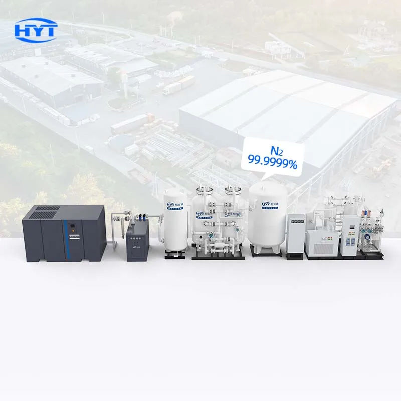 Customized Durable PSA Nitrogen Generator Device with Air Compressor & PLC on Sale for Chemical Industry