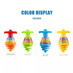 Лидер продаж на Amazon, светящиеся сверкающие игрушки Dreidel, детские праздничные игрушки, пластиковый музыкальный гироскоп, гироскоп, игрушка, вращающийся верх