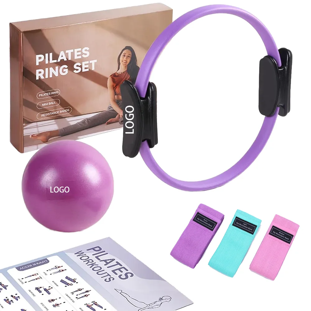 CZFIT Model Y1251 13PCS Yoga Pilates Accessories Kit Fitness Resistance Band Home Workout Portable Anti Slip Rubber Pilates All