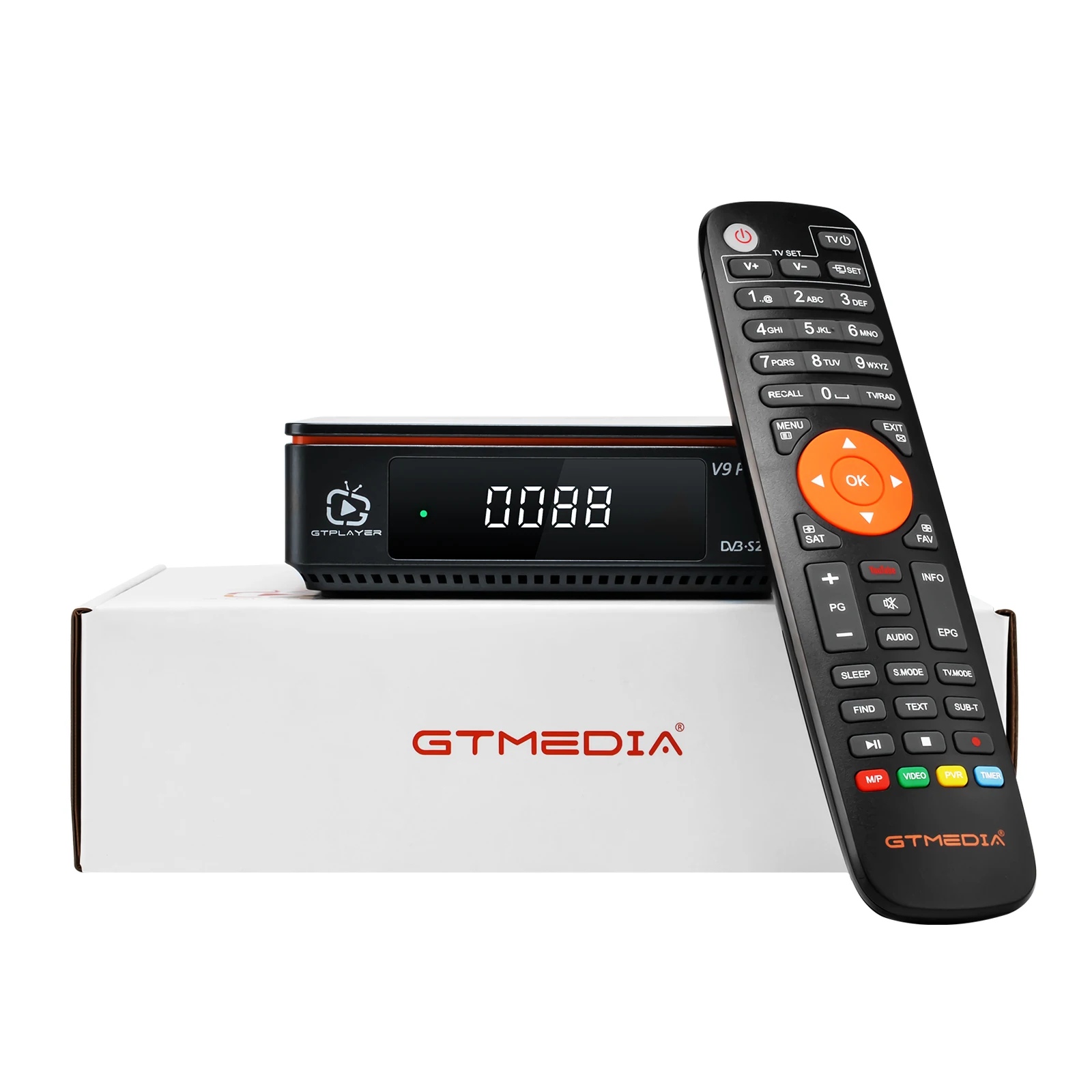 GTMEDIA V9 Prime DVB S2X Satellite Decoder with Satellite TV Channels TV Digital Satellite TV Receiver