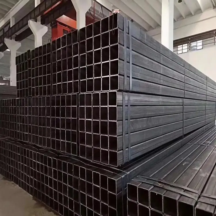 Carbon Steel Pipe Black Hollow Alloy Carbon Steel A106A/A192/A53-A Square Metal Tube