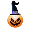 Zucca 4FT gonfiabile con il cappello della strega