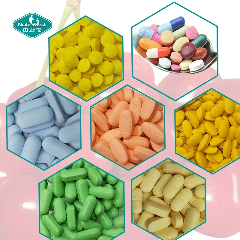 Bespoke Formulation Mulberry Leaf Extract Tablets B Complex Vitamin Pill Supplements Vitamin B Tablets
